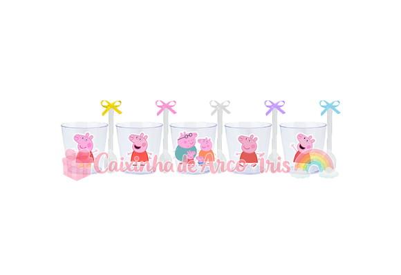 Copinhos com Colherzinhas: Pepa Pig