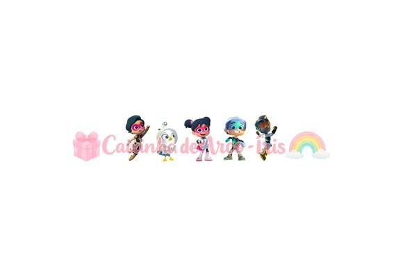 100 Mini Apliques 3,5cm: Starbeam