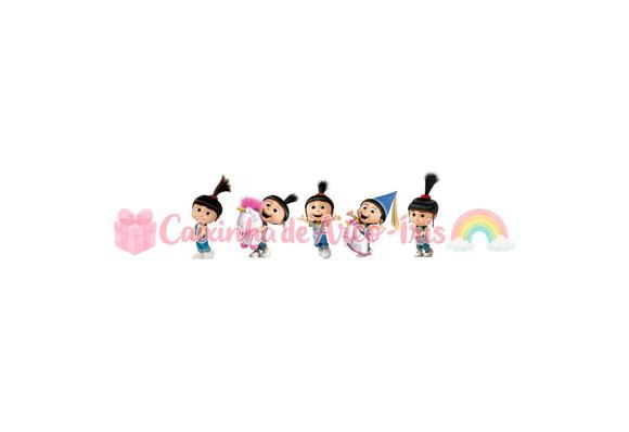 100 Mini Apliques 3,5cm: Agnes