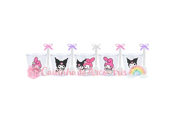 Copinhos com Colherzinhas: My Melody e Kuromi
