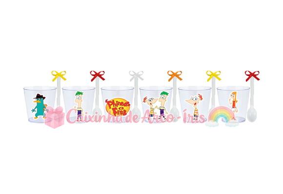 Copinhos com Colherzinhas: Phineas e Ferb