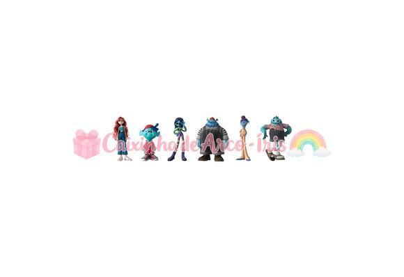 100 Mini Apliques 3,5cm: Ruby Marinho