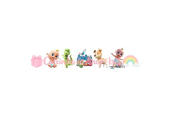 100 Mini Apliques 3,5cm: Looloo Kids