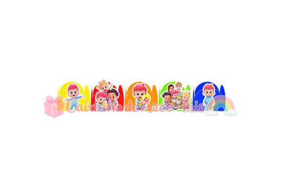 100 Forminhas / Toppers: Bebefinn