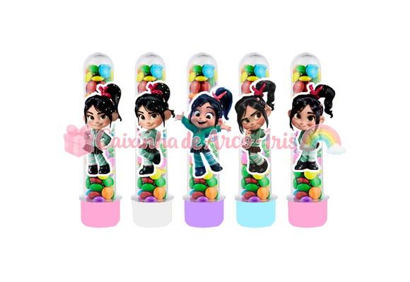 Tubetes com Apliques 3d: Vanellope