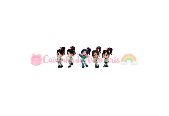 100 Mini Apliques 3,5cm: Vanellope