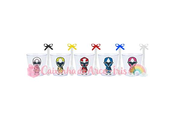 Copinhos com Colherzinhas: Power Rangers: Ninja Steel