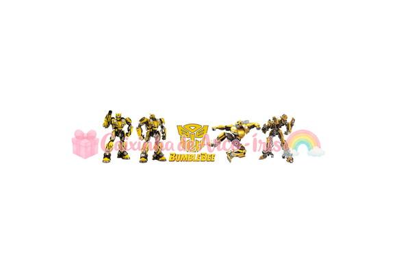 100 Mini Apliques 3,5cm: Bumblebee