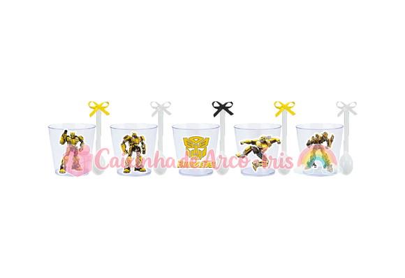 Copinhos com Colherzinhas: Bumblebee