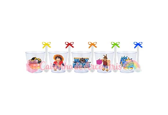 Copinhos com Colherzinhas: Blox Fruits