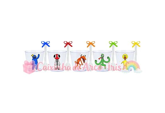 Copinhos com Colherzinhas: Rainbow Friends