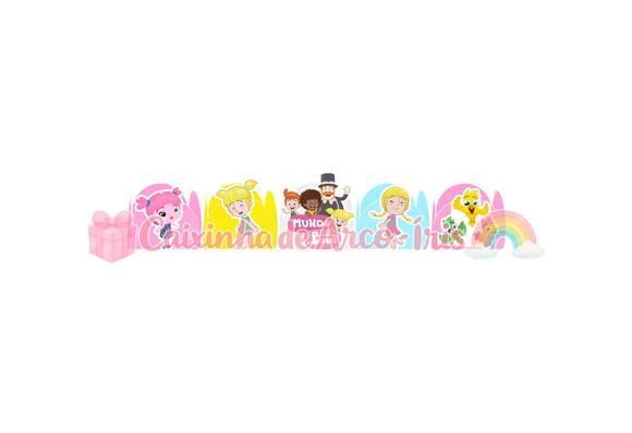 100 Forminhas / Toppers: Mundo Bita Menina