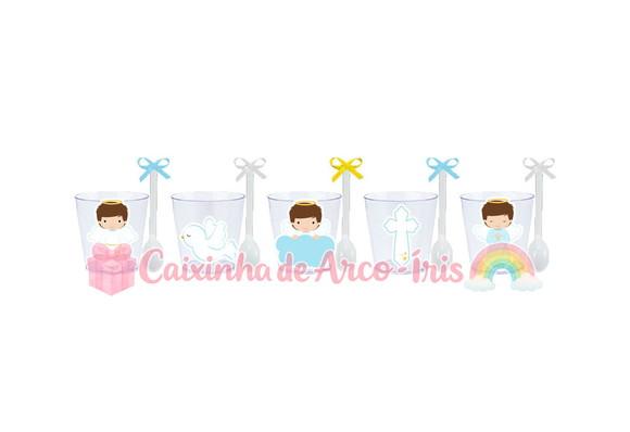 Copinhos com Colherzinhas: Batizado Menino