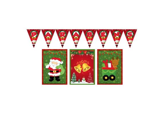Bandeirola / Pôsteres - Natal / Papai Noel