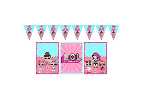 Bandeirola / Pôsteres - Lol Surprise