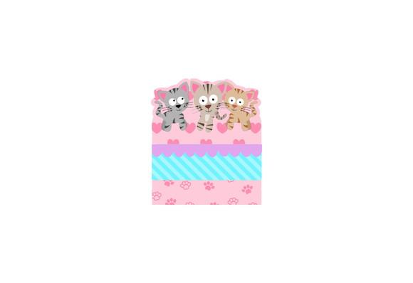 Porta Bis Duplo - Gatinho