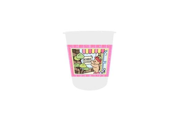 10 Baldes de Pipoca Branco - Bobbie Goods