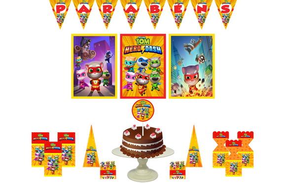 Kit Festa - My Talking Tom Hero Dash