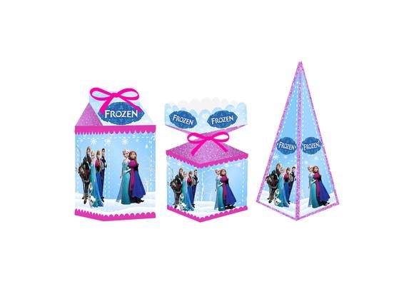 Caixa Milk / Meia Bala / Pirâmide - Frozen