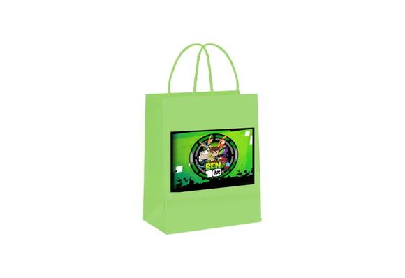 10 Sacolinhas Verdes - Ben 10