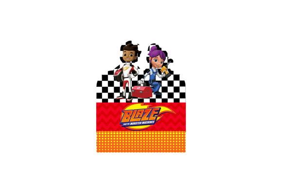 Porta Bis Duplo - Blaze And The Monster Machines