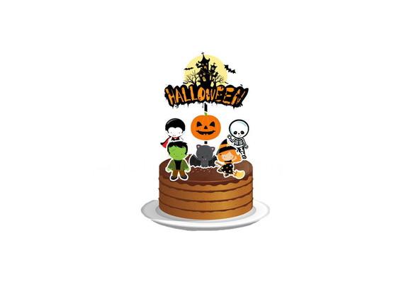 Topo de Bolo - Halloween