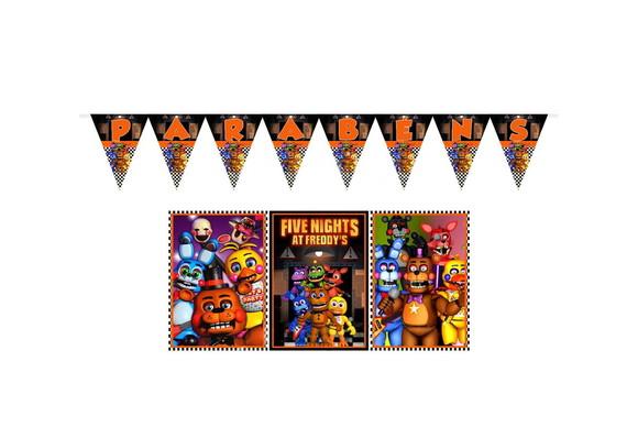 Bandeirola / Pôsteres - Five Nights At Freddy's