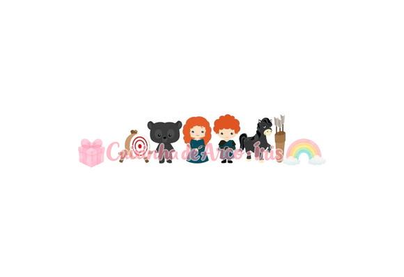100 Mini Apliques 3,5cm: Valente