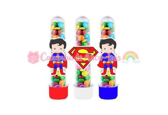 Apliques para Tubetes: Superman Super Homem