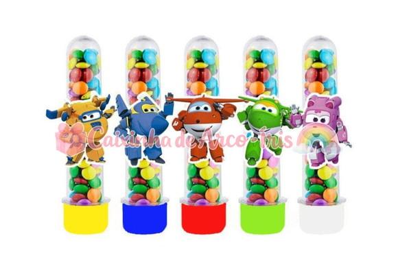 Apliques para Tubetes: Super Wings
