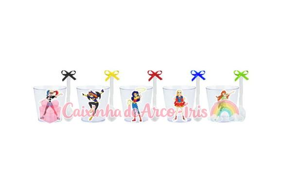 Copinhos com Colherzinhas: Super Hero Girls