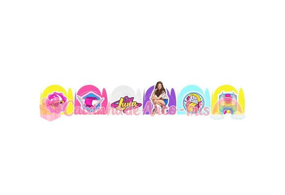 100 Forminhas / Toppers: Sou Luna