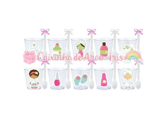 Copinhos com Colherzinhas: Spa