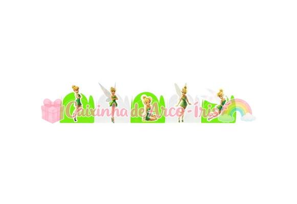 100 Forminhas / Toppers: Sininho