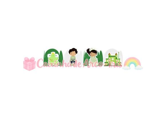 100 Forminhas / Toppers: Princesa Tiana