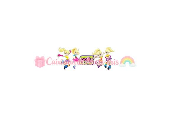 100 Mini Apliques 3,5cm: Polly Pocket