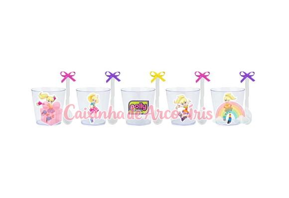 Copinhos com Colherzinhas: Polly Pocket