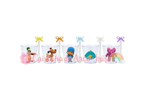 Copinhos com Colherzinhas: Pocoyo