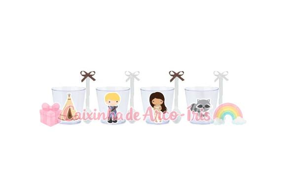 Copinhos com Colherzinhas: Pocahontas Cute