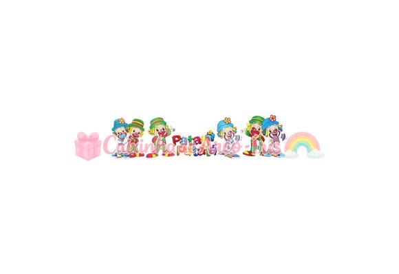 100 Mini Apliques 3,5cm: Patati Patatá