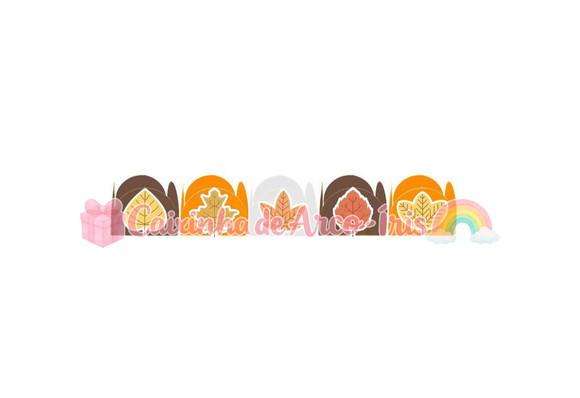 100 Forminhas / Toppers: Outono