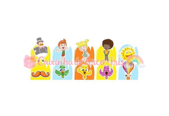 100 Forminhas / Toppers: Mundo Bita Menino