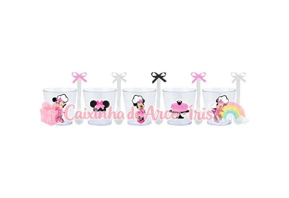 Copinhos com Colherzinhas: Minnie Confeiteira