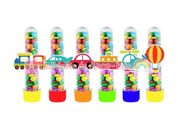 Apliques para Tubetes: Meios de Transporte