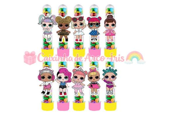 Apliques para Tubetes: Lol Surprise