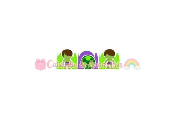 100 Forminhas / Toppers: Hulk Cute