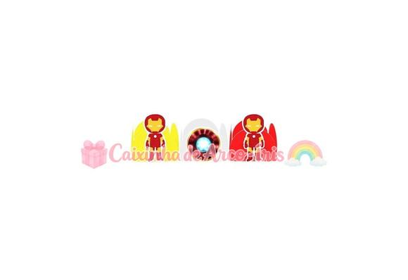 100 Forminhas / Toppers: Homem de Ferro Cute