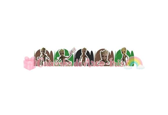 100 Forminhas / Toppers: Groot