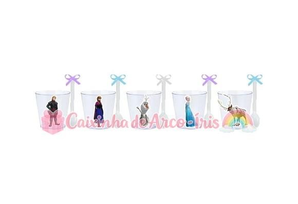 Copinhos com Colherzinhas: Frozen