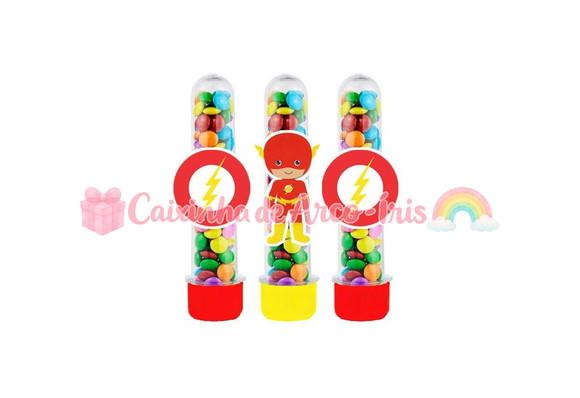 Tubetes com Apliques 3d: Flash
